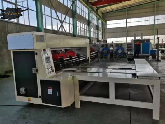 Chain Feeder Corrugated Sheet Rotary Slotting Creasing Carton Machine